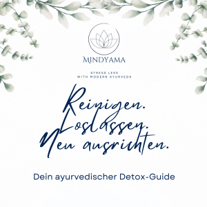 Reinigen. Loslassen. Neu ausrichten. - Dein ayurvedischer Detox-Guide